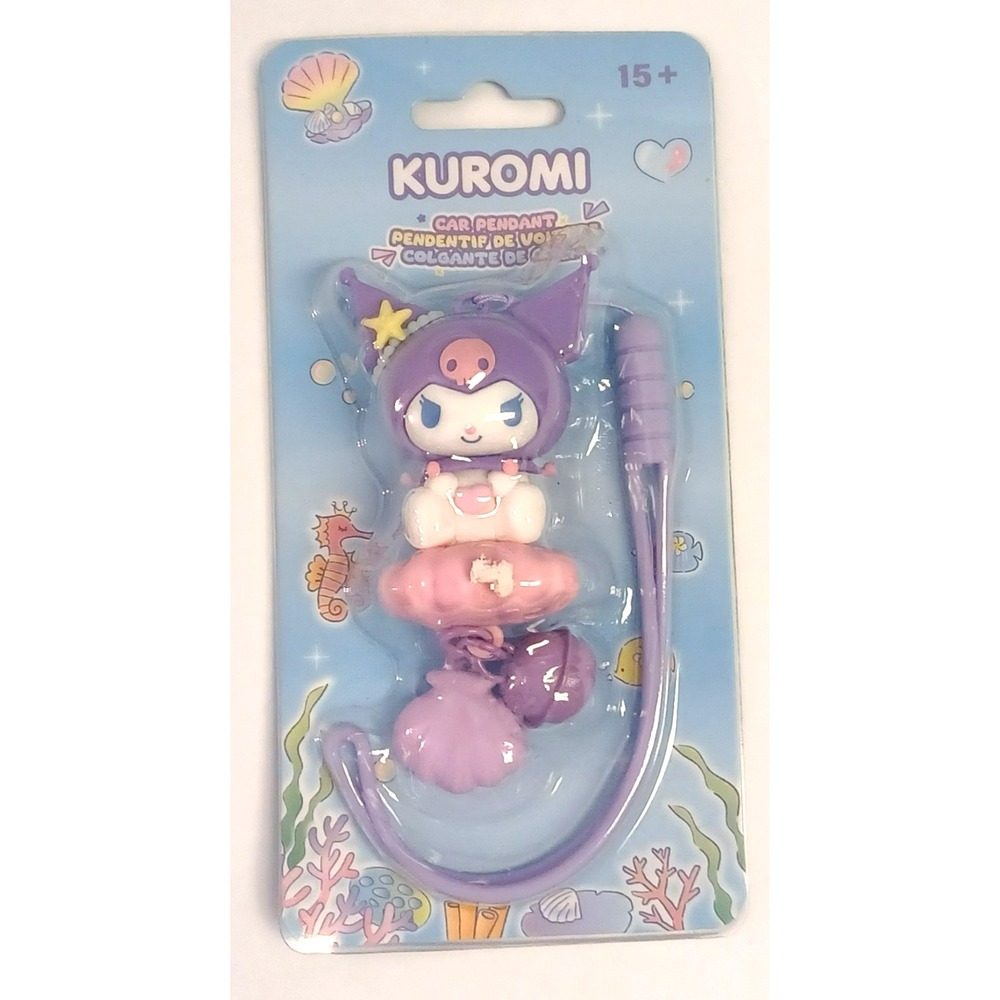 Miniso Sanrio Ocean Treasure Series Kuromi Car Hanging Ornament Rearview Charm